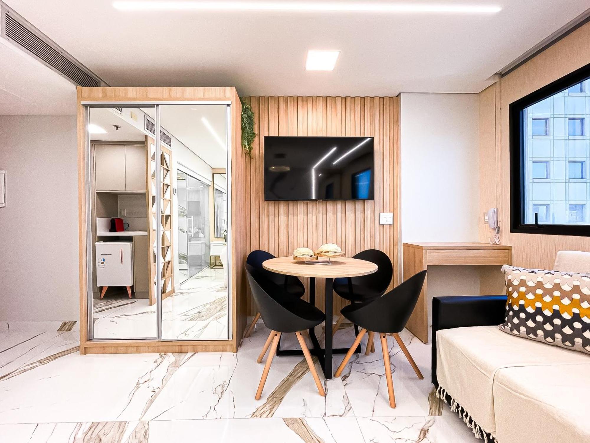M N Flats - Flat Dentro Do Hotel Wi Av Ibirapuera 2927 Сао Паоло Екстериор снимка