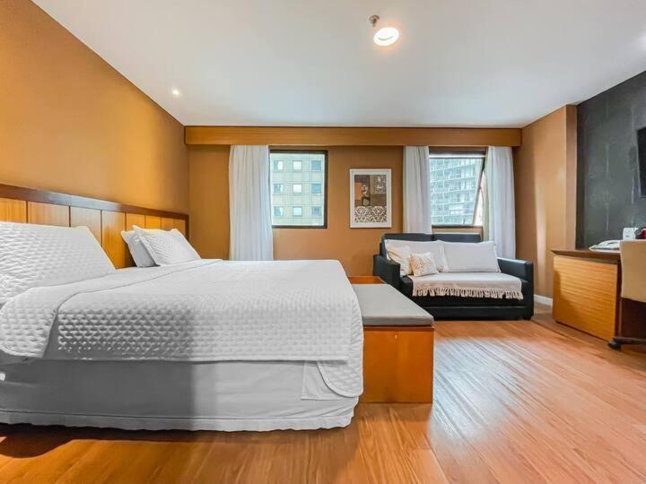 M N Flats - Flat Dentro Do Hotel Wi Av Ibirapuera 2927 Сао Паоло Екстериор снимка