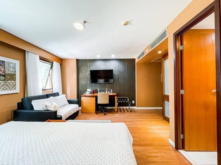 M N Flats - Flat Dentro Do Hotel Wi Av Ibirapuera 2927 Сао Паоло Екстериор снимка